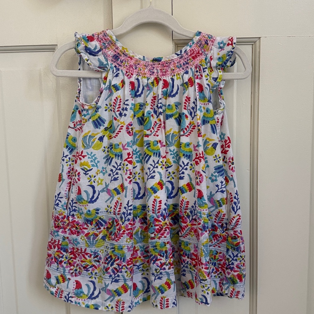 Roller Rabbit Multicolor Floral Dress